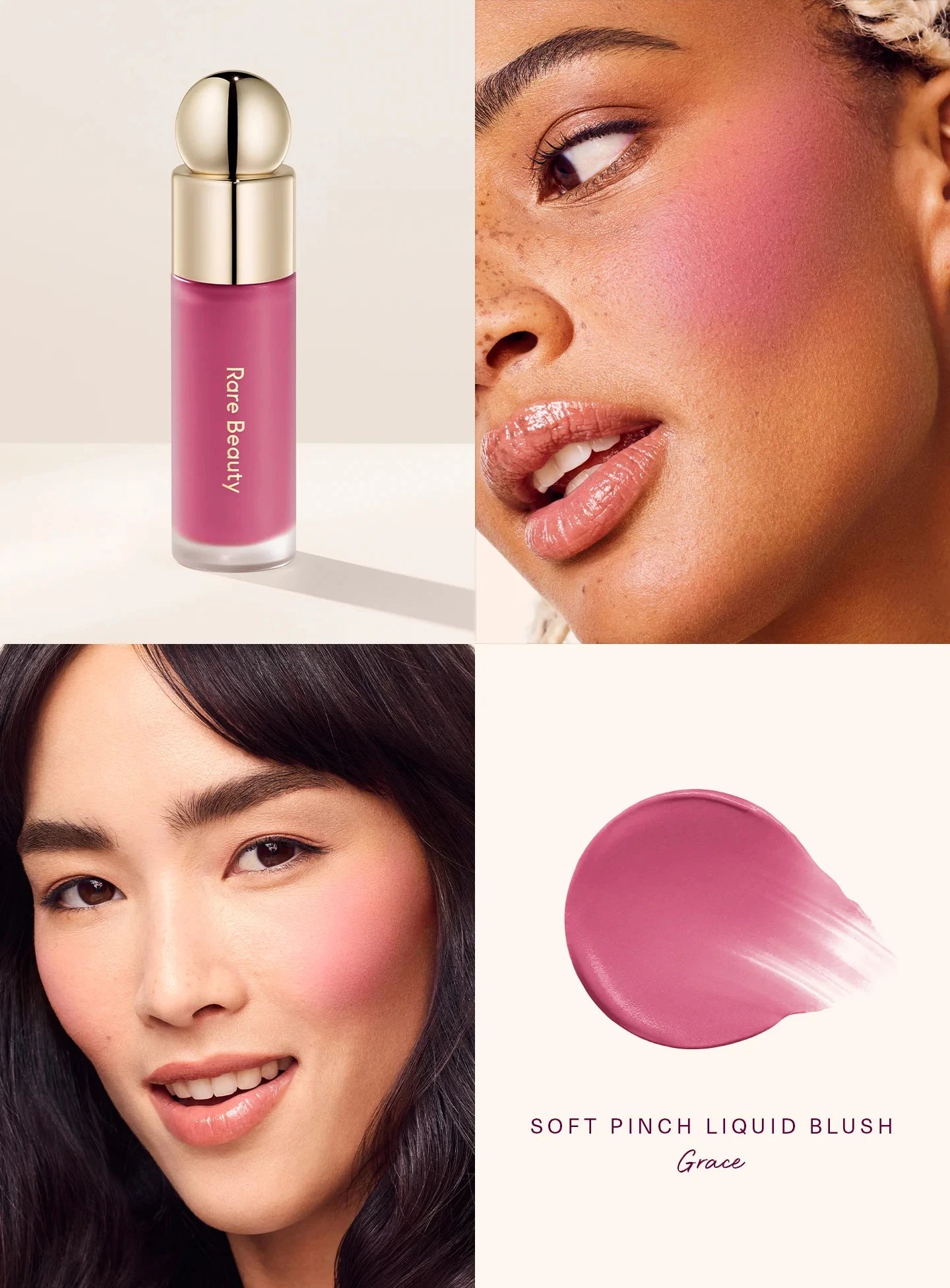 Rare Beauty Matte Lasting Blurred Bouncy Melting Blush Cushiony Cream-to-powder Blush Sweat- And Humidity-resistant Liquid Blush